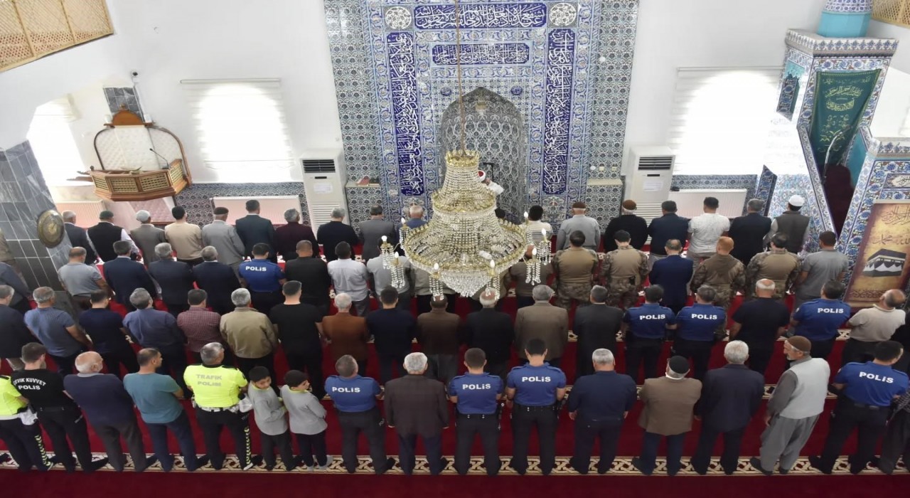 Adıyamanda şehit polisler için mevlit okutuldu