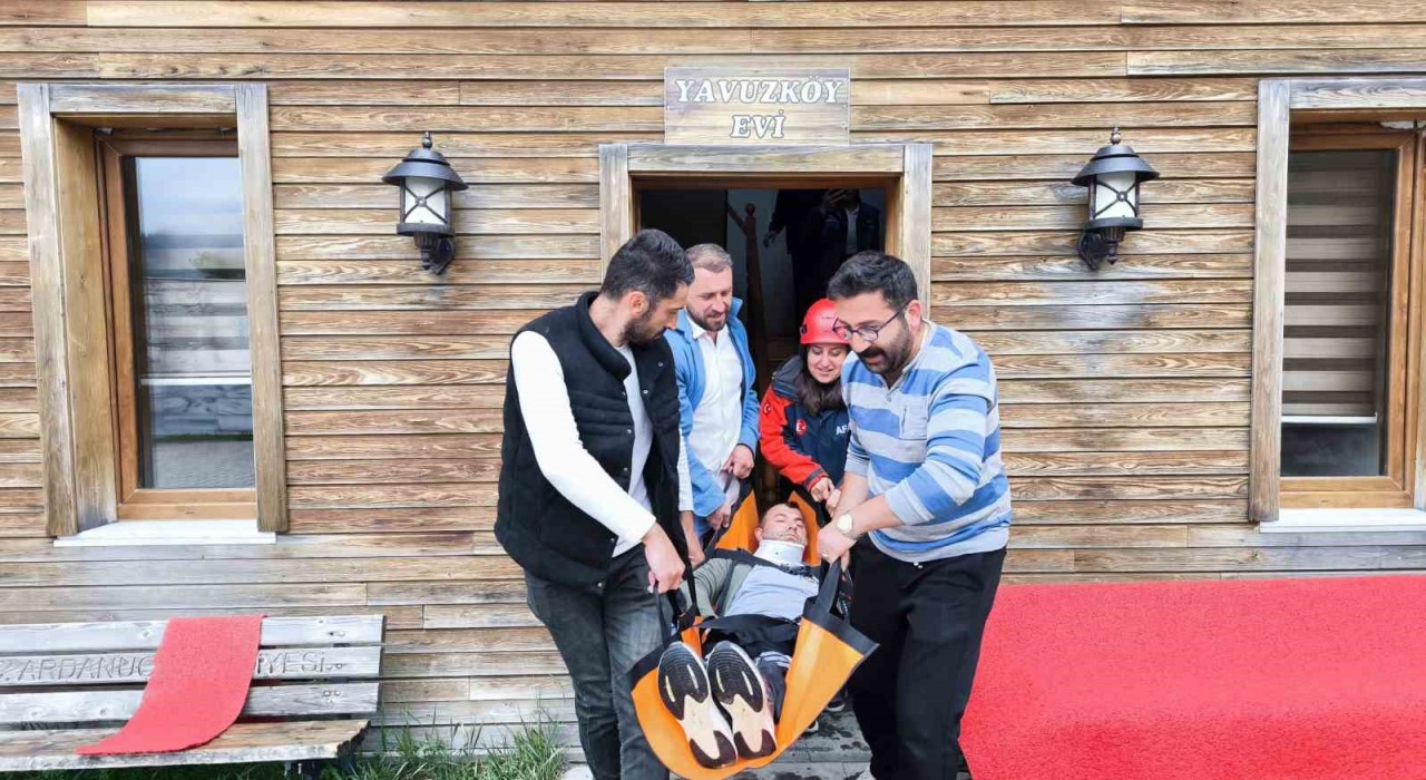 AFADdan huzurevi sakinlerine hayat kurtaran eğitim