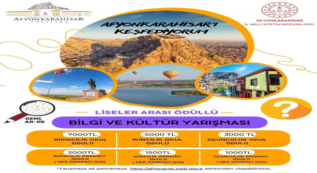 Afyonkarahisarı Keşfet Bilgi ve Kültür Yarışmasının ön etabı