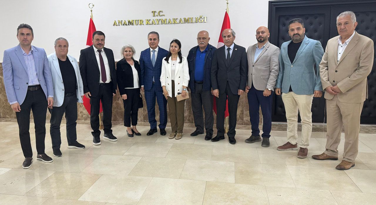 AGF’den Anamur Kaymakamı Bilal Bozdemir’e Ziyaret