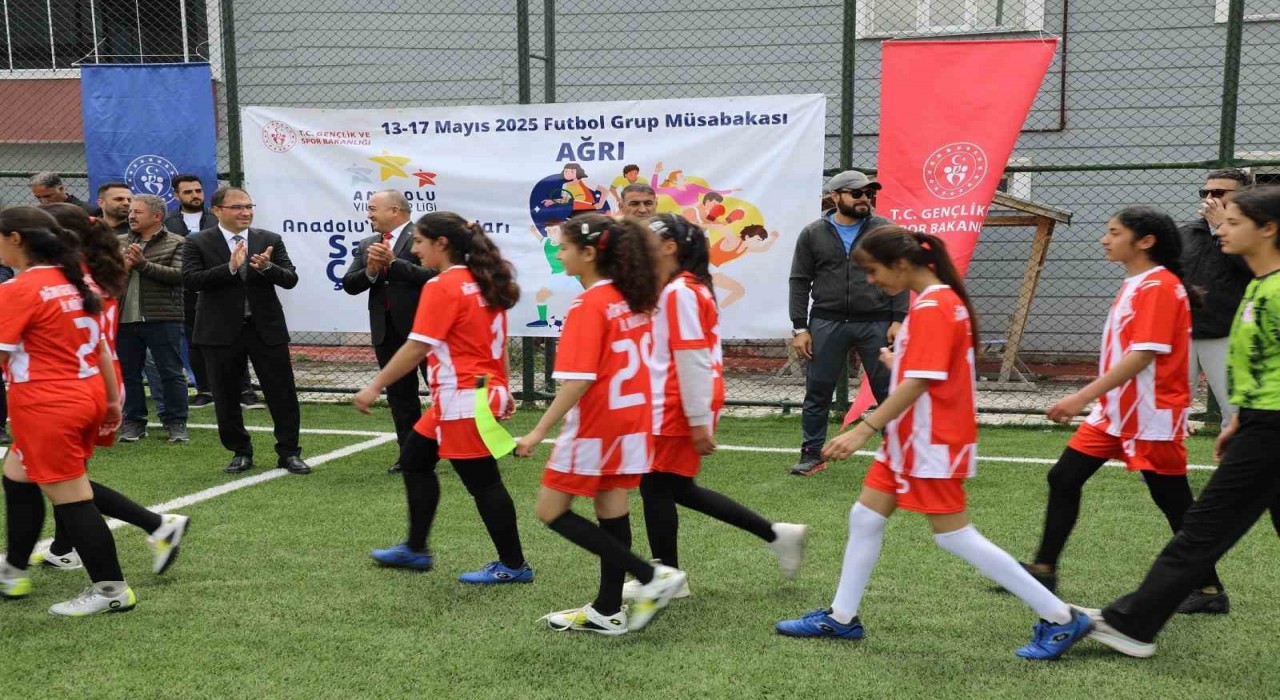 Ağrıda ANALİG Futbol Grup Müsabakaları başladı