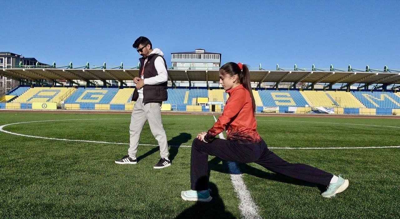 Ağrının atletizm yıldızları olimpiyat hedefi için ter döküyor
