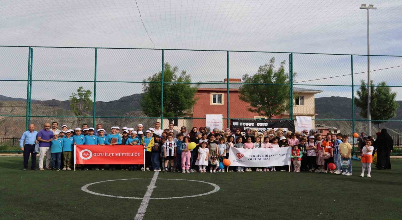 Ailemle Kitap Okuyorum etkinliği Oltuda yoğun ilgi gördü