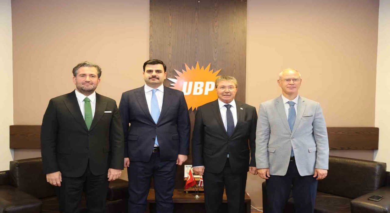 AK Parti Genel Sekreteri İnan, KKTC Cumhurbaşkanı Tatarı ziyaret etti