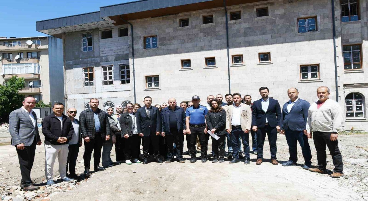 AK Partili Gider, Emniyet ve Milli Eğitim yatırımlarını inceledi