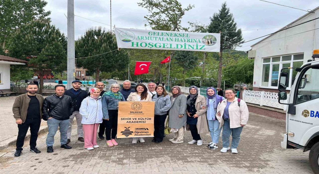 Akademi öğretmenleri Armutalanda atölye ziyareti yaptı