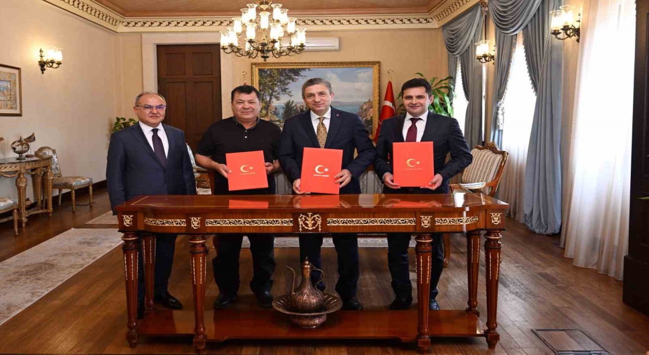 Aksuya yeni eğitim kurumu için protokol imzalandı