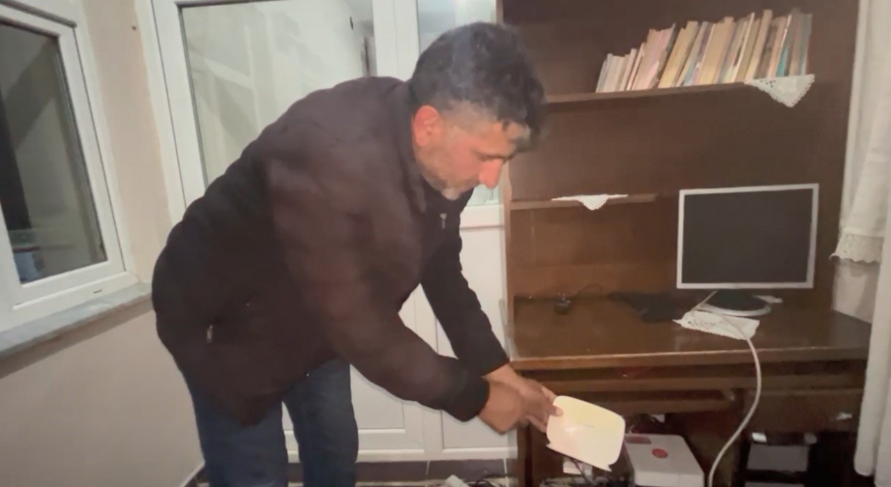 Akyakada dereler taştı, ahırları su bastı