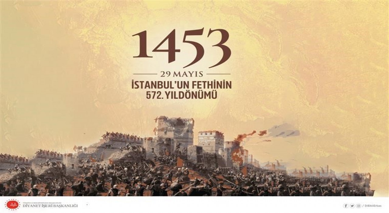 Ali Erbaş: Tüm şehitlerimizi fethin 572nci yılında rahmetle ve minnetle yad ediyorum