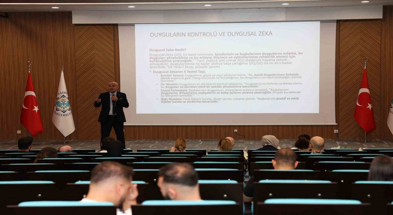 ALKÜde duygusal zeka, stres ve öfke yönetimi eğitimi