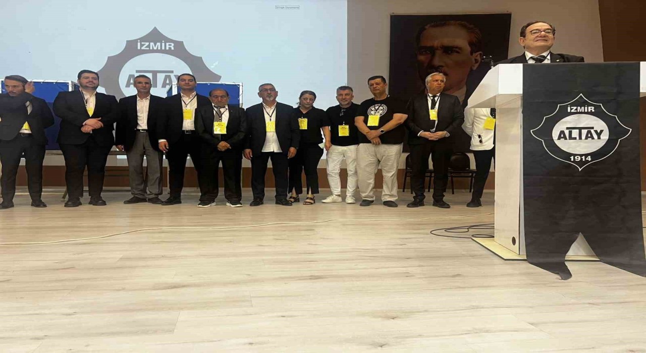 Altayda yeni başkan Yüksel Gürüzün yönetimi belli oldu