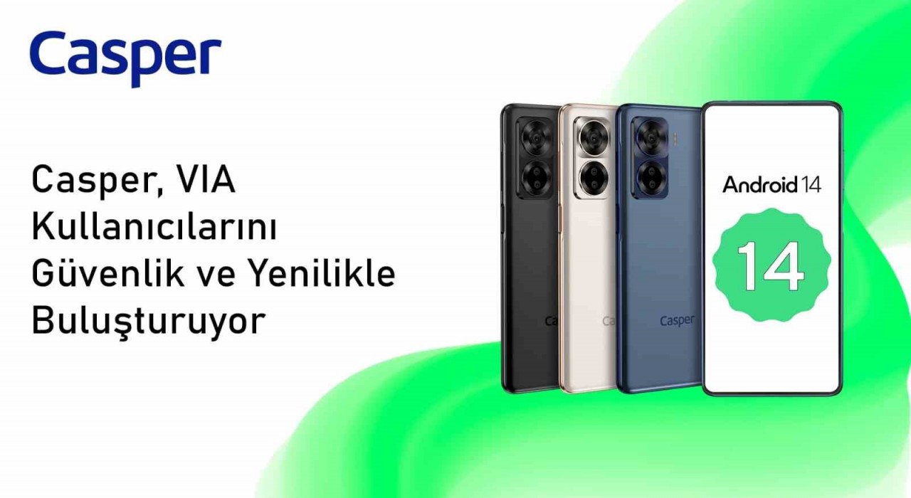 Android 14 güncellemesi ile Casper VIA X40ın pil ömrü uzadı oyun performansı arttı