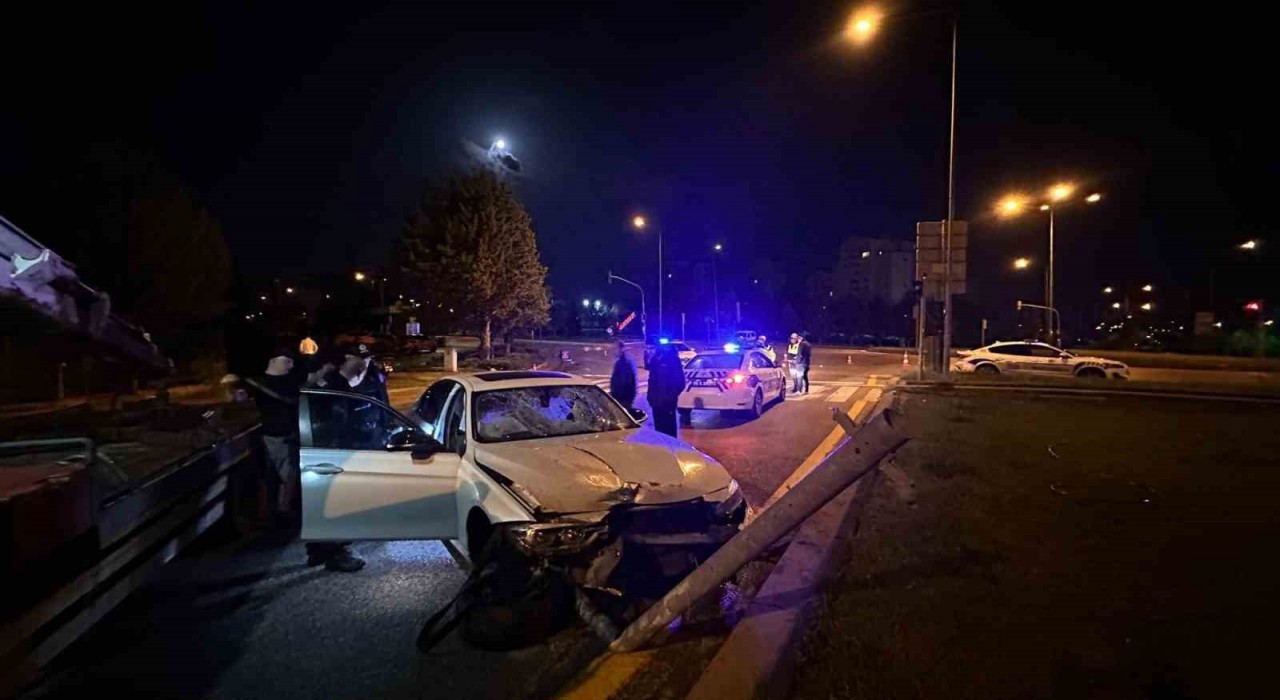 Ankarada trafik kazası: 1 ölü