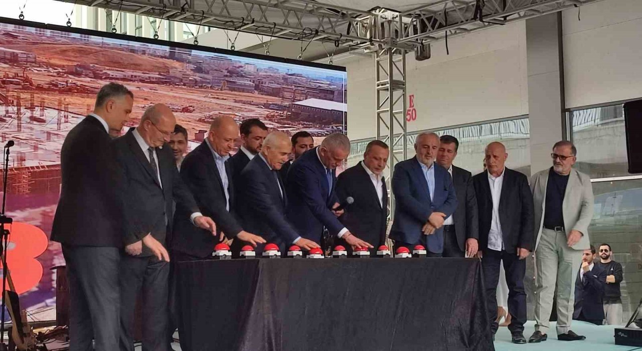 Ankaranın yeni ticaret merkezi İvedikentin temel atma töreni gerçekleştirildi