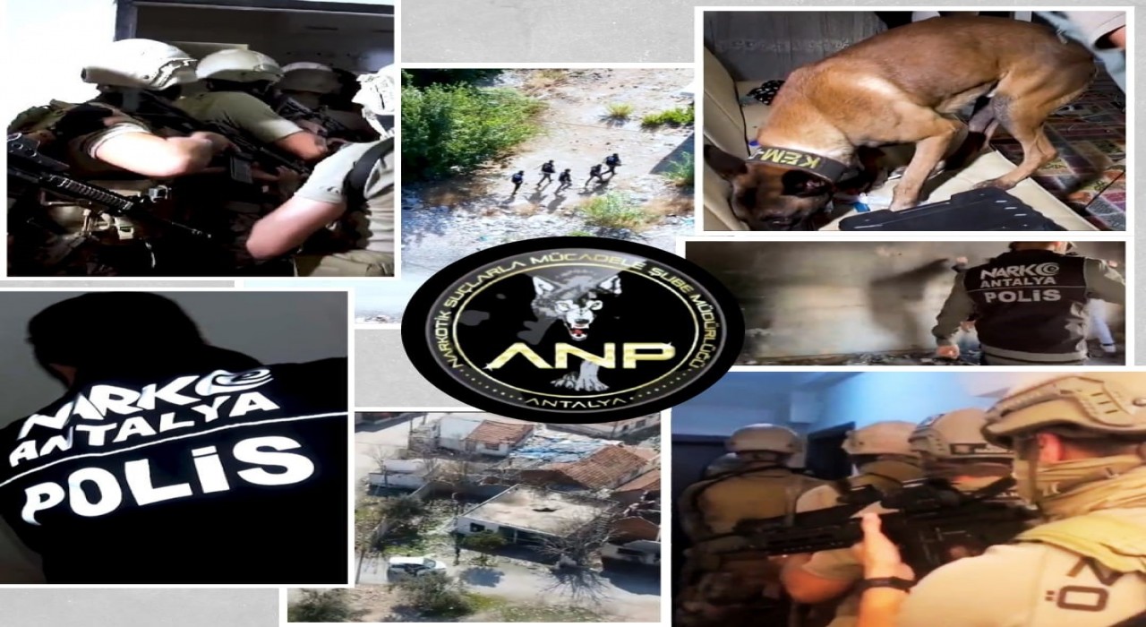 Antalyada narkotik suçlardan aranan 748 şahıs yakalandı