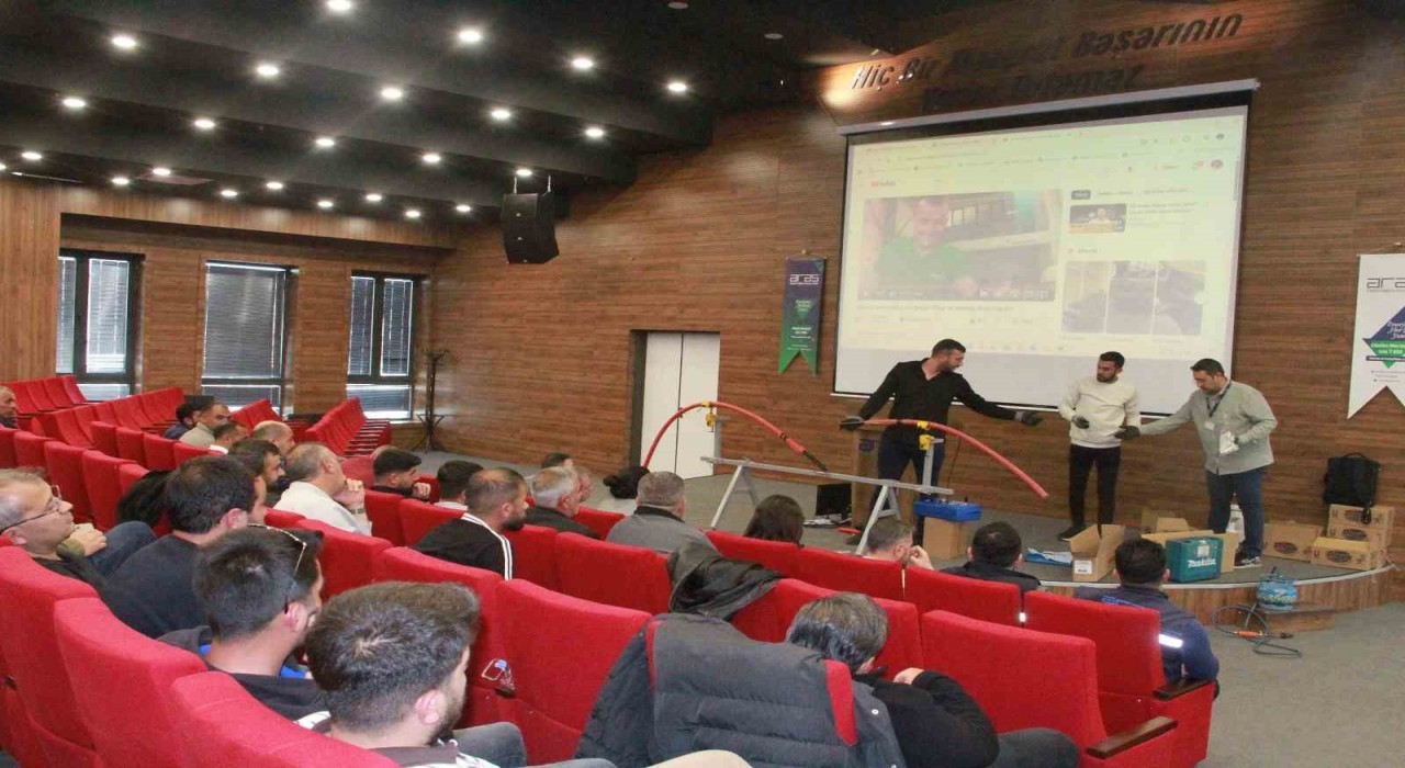 Aras Elektrikten personele kablo aksesuarları eğitimi