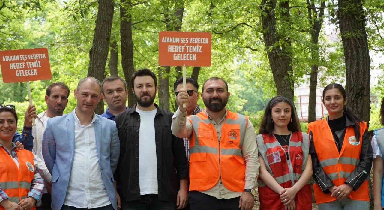 Atakum Kent Ormanında çevre farkındalığı etkinliği