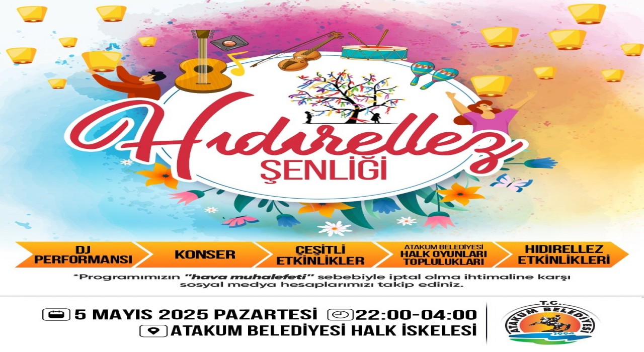 Atakumda Hıdırelleze özel kutlama programı