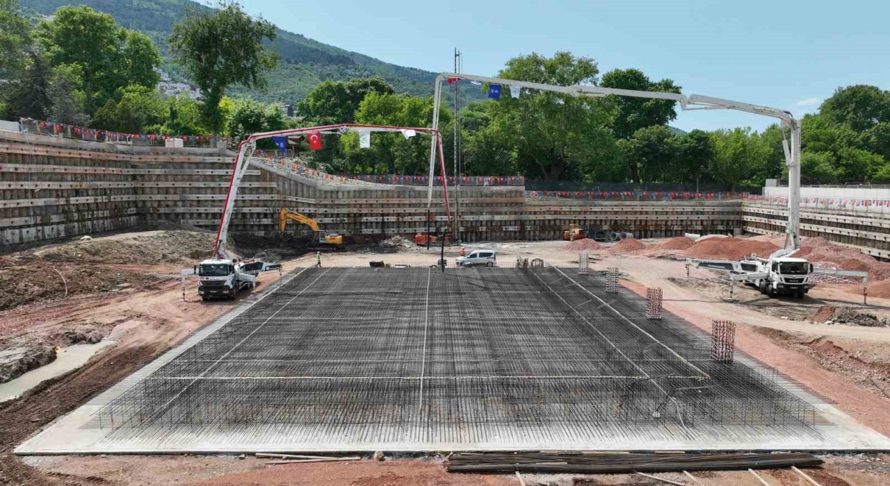 Atatürk Spor Salonunun temeli törenle atıldı