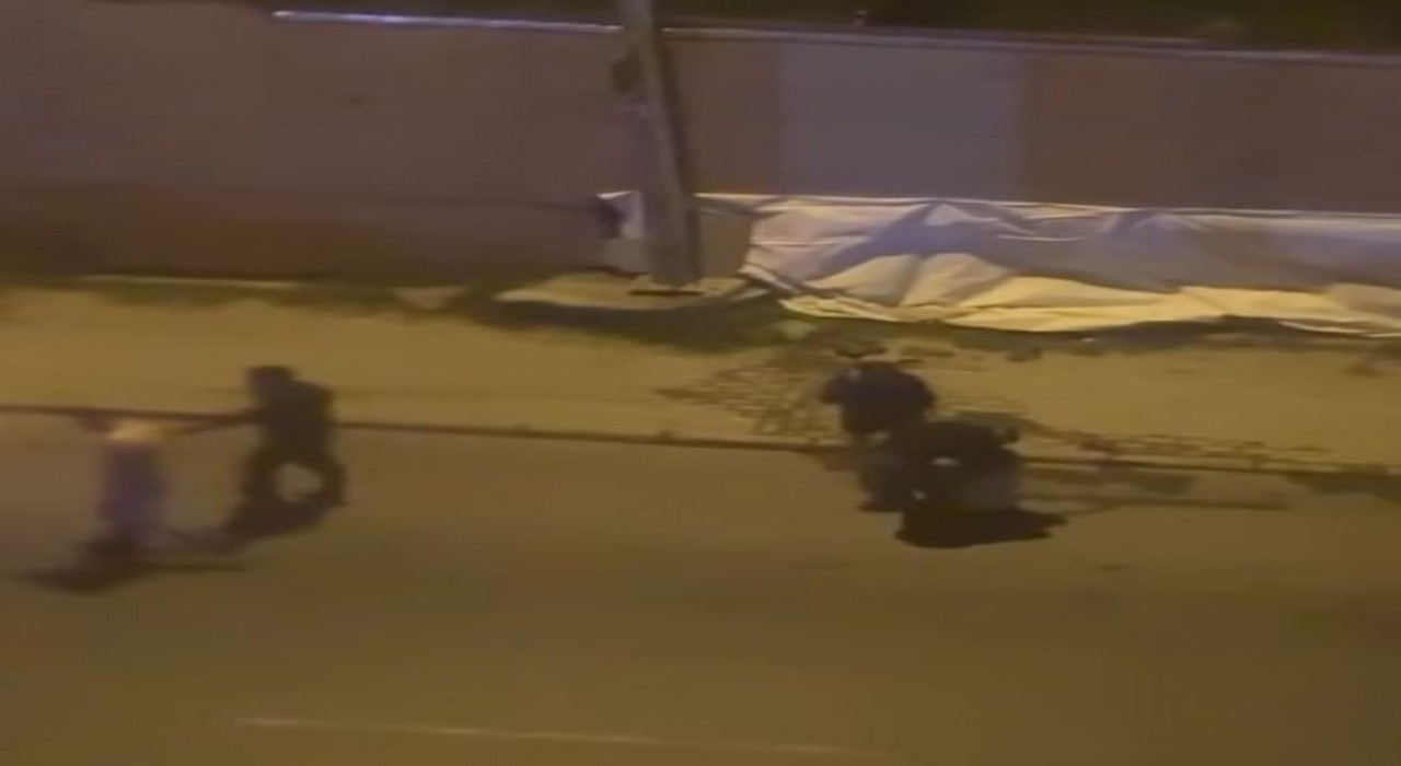 Avcılarda dehşet anları kamerada: Kadını tekme tokat darbettiler