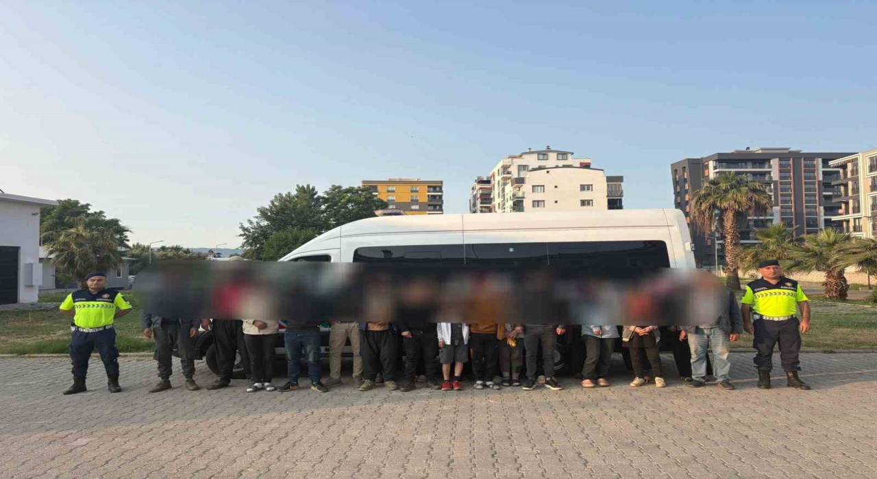 Aydında 21 düzensiz göçmen yakalandı