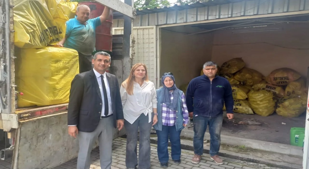 Aydında Atıkları toplayalım, geleceğe nefes olalım projesi sürüyor