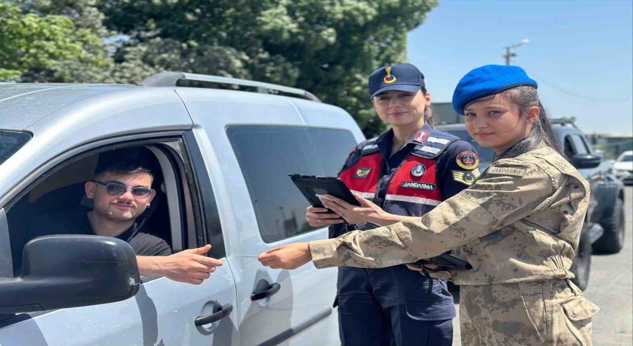 Aydında genç kızın jandarma olma hayali gerçeğe dönüştü