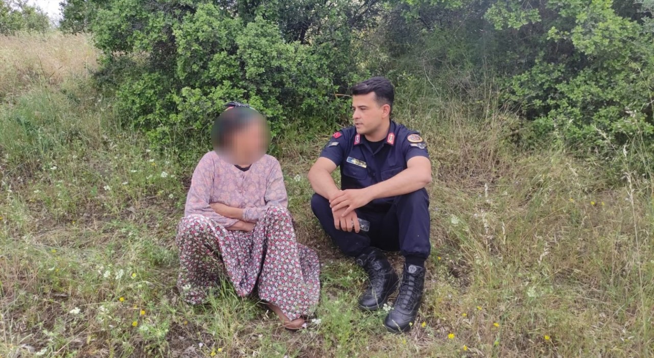 Aydında kayıp kadın jandarma ekiplerince ormanlık alanda bulundu