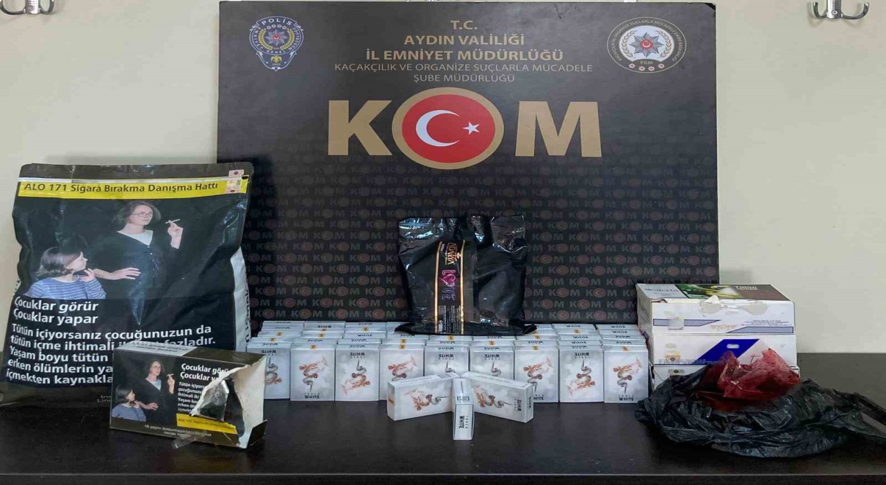 Aydında KOM ekipleri kaçakçılığa geçit vermedi: 8 şüpheli yakalandı