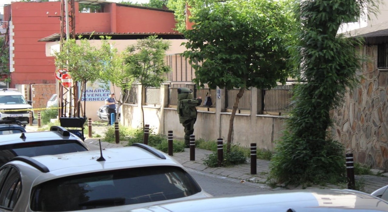 Aydında şüpheli çanta paniği