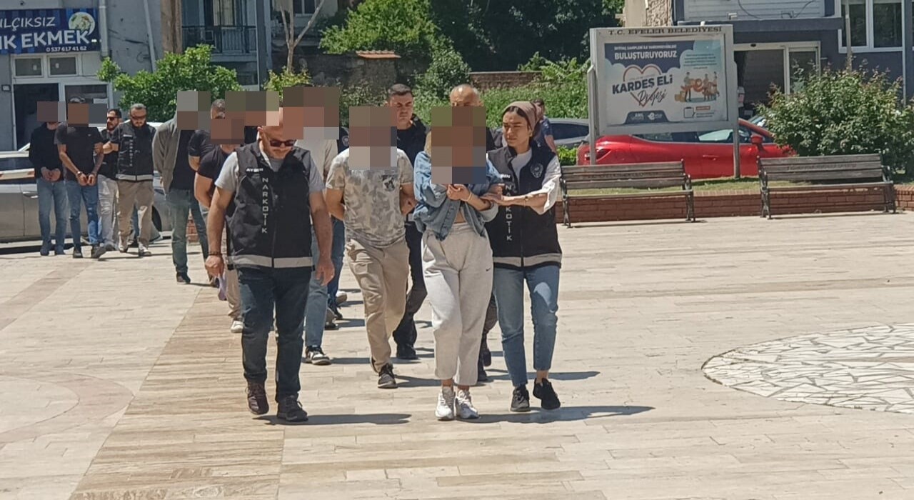 Aydında uyuşturucu operasyonu: 9 şüpheli yakalandı