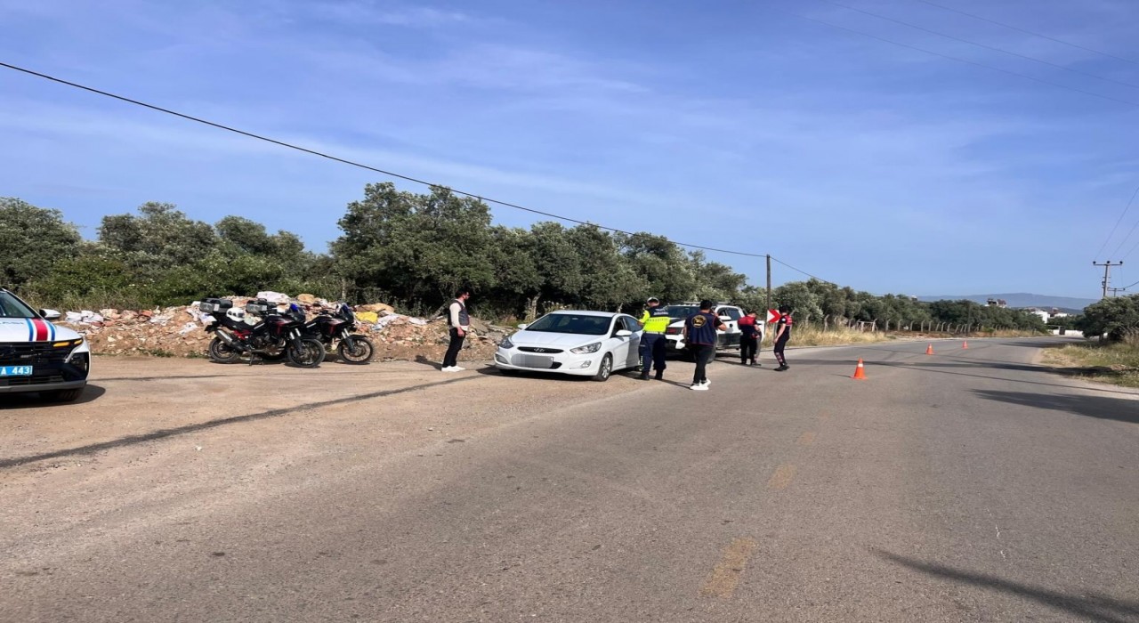 Aydındaki trafik uygulamasında 38 sürücüye işlem yapıldı