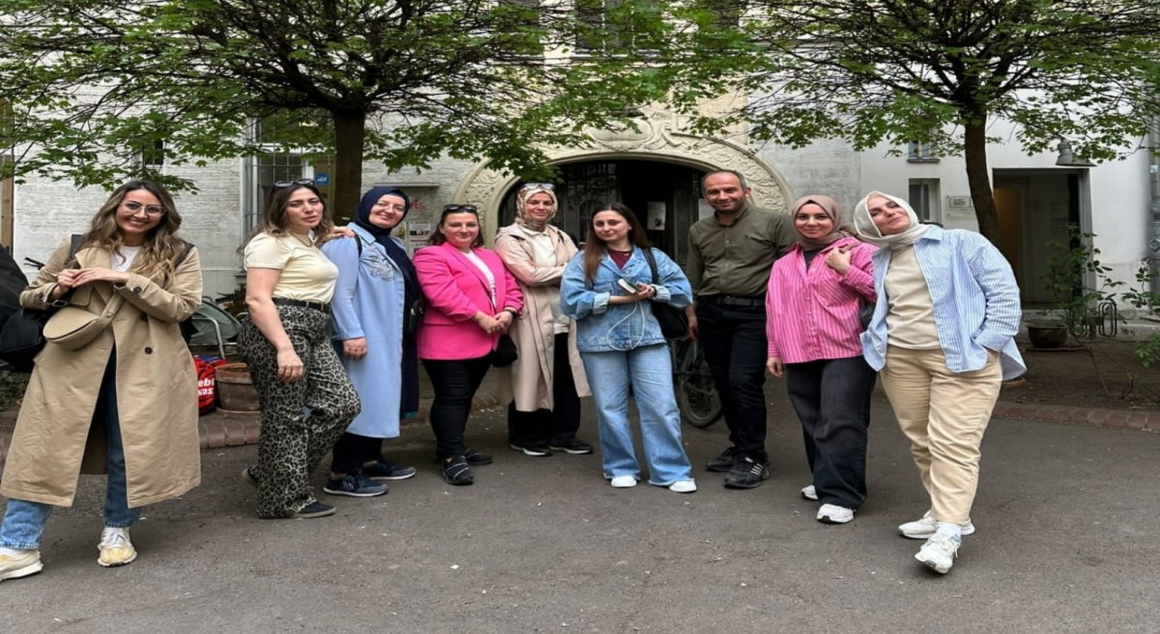 Bafra Halk Eğitim Berlinde eğitim hareketliliğine katıldı