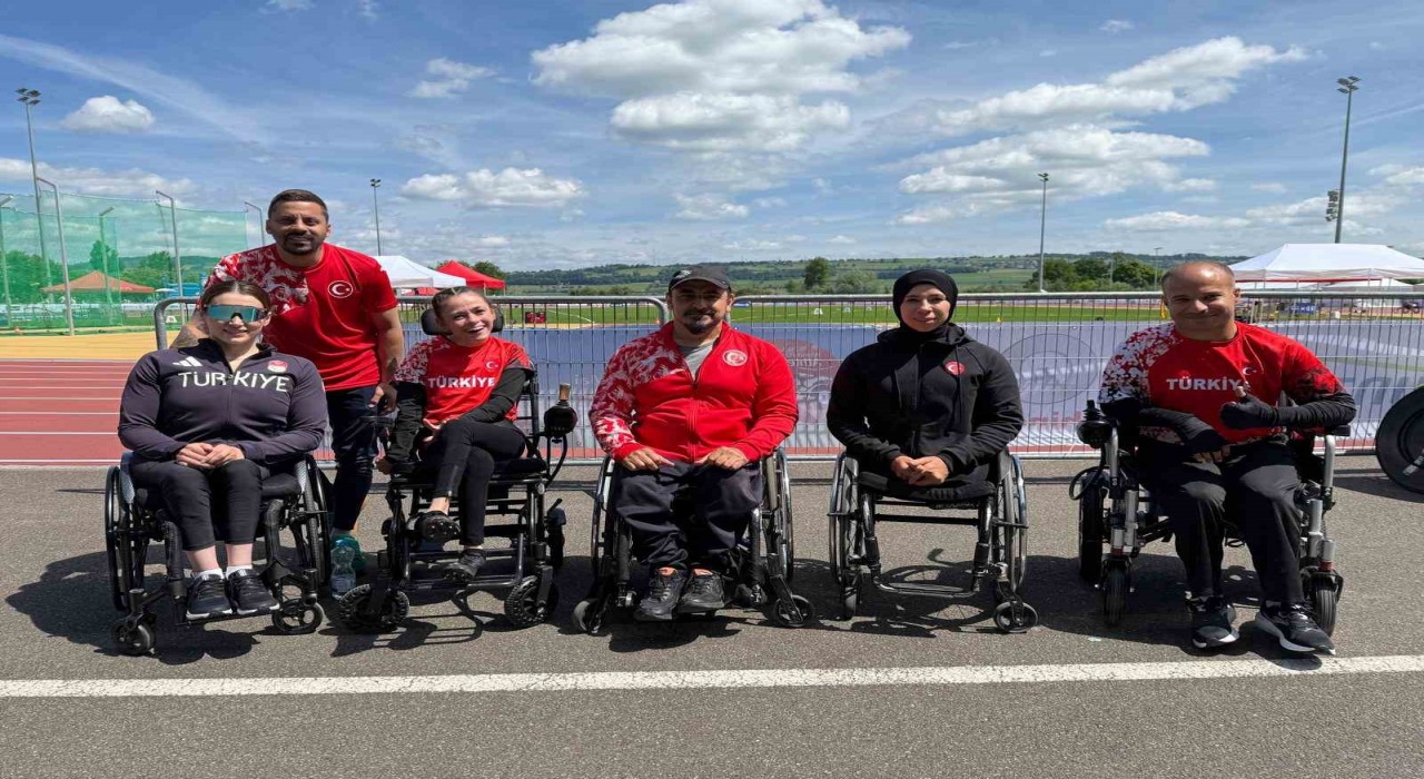 Bağcılarlı milli para atletlerden İsviçrede 3 altın madalya