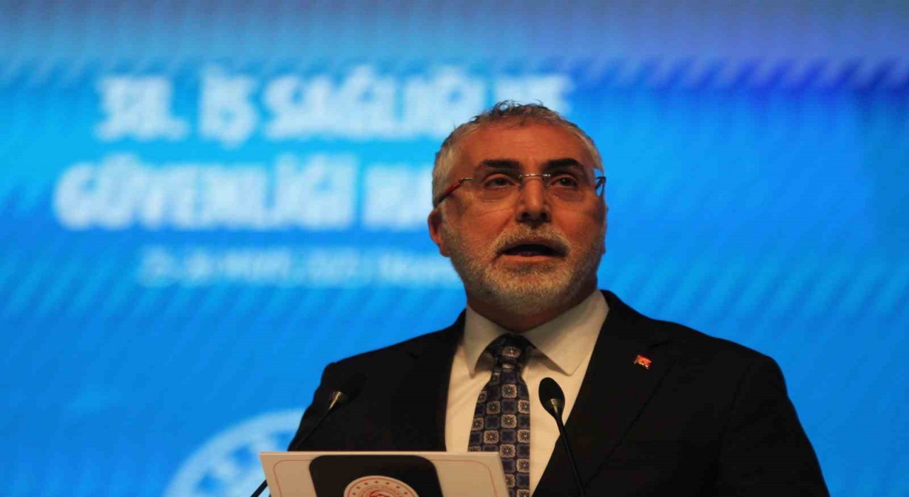 Bakan Işıkhan: Tek bir çalışanımızın dahi mesleği sebebiyle hayatını kaybetmediği sağlıklı ve güvenli bir çalışma hayatı temel hedefimizdir