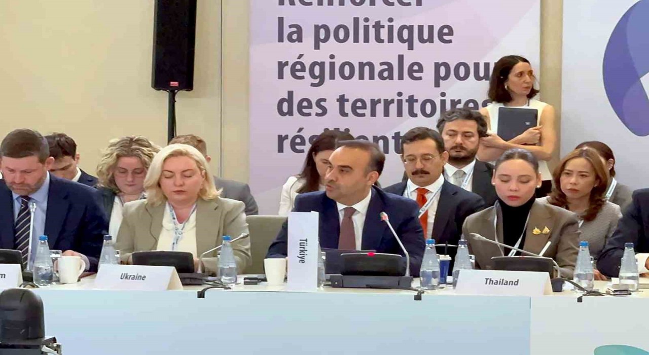 Bakan Kacır, OECD Bölgesel Kalkınma Politika Komitesi Bakanlar Toplantısına katıldı