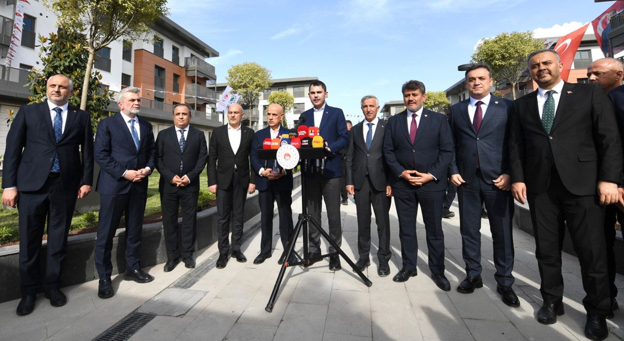 Bakan Murat Kurum Kahramanmaraş’ta İnşaat Çalışmalarını İnceledi