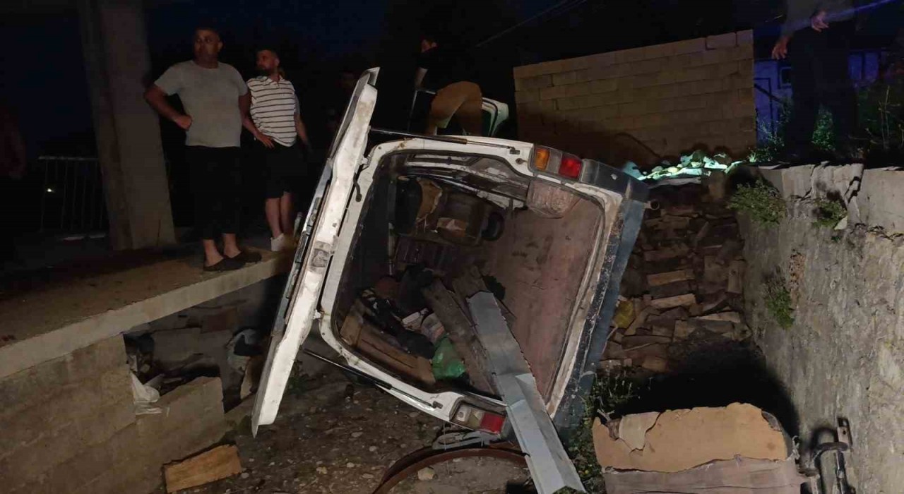 ‘Balık avlayacağım deyip patronundan aldığı araçla evin avlusuna uçtu