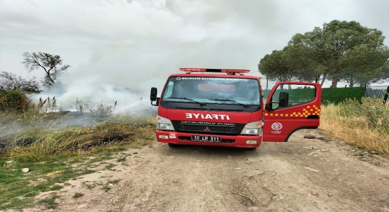 Balıkesirde 1 haftalık yangın bilançosu dudak uçurttu