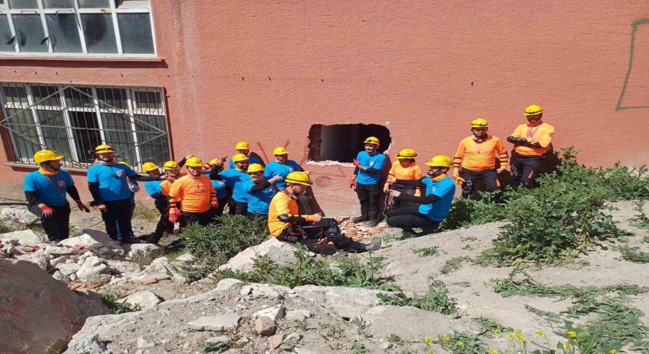 Balıkesirde TAMP Tatbikatına İDA SAR da katıldı