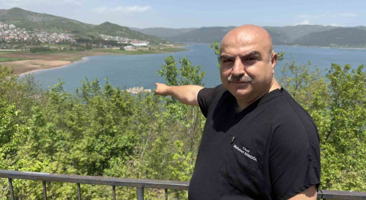 Baraj suları çekildi, ortaya çıkan alan tarıma açıldı