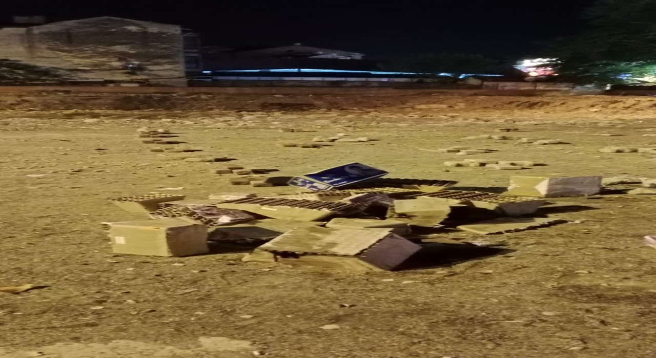 Bartında hava fişek rampası patladı: 1 yaralı