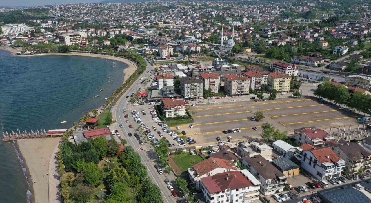 Başiskele Sahiline 450 araçlık otopark