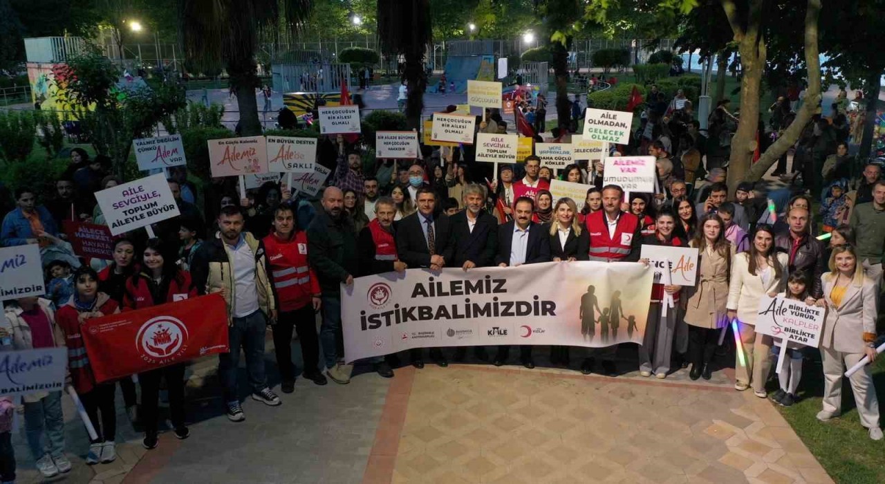 Başiskelede aileler istikbal için yürüdü