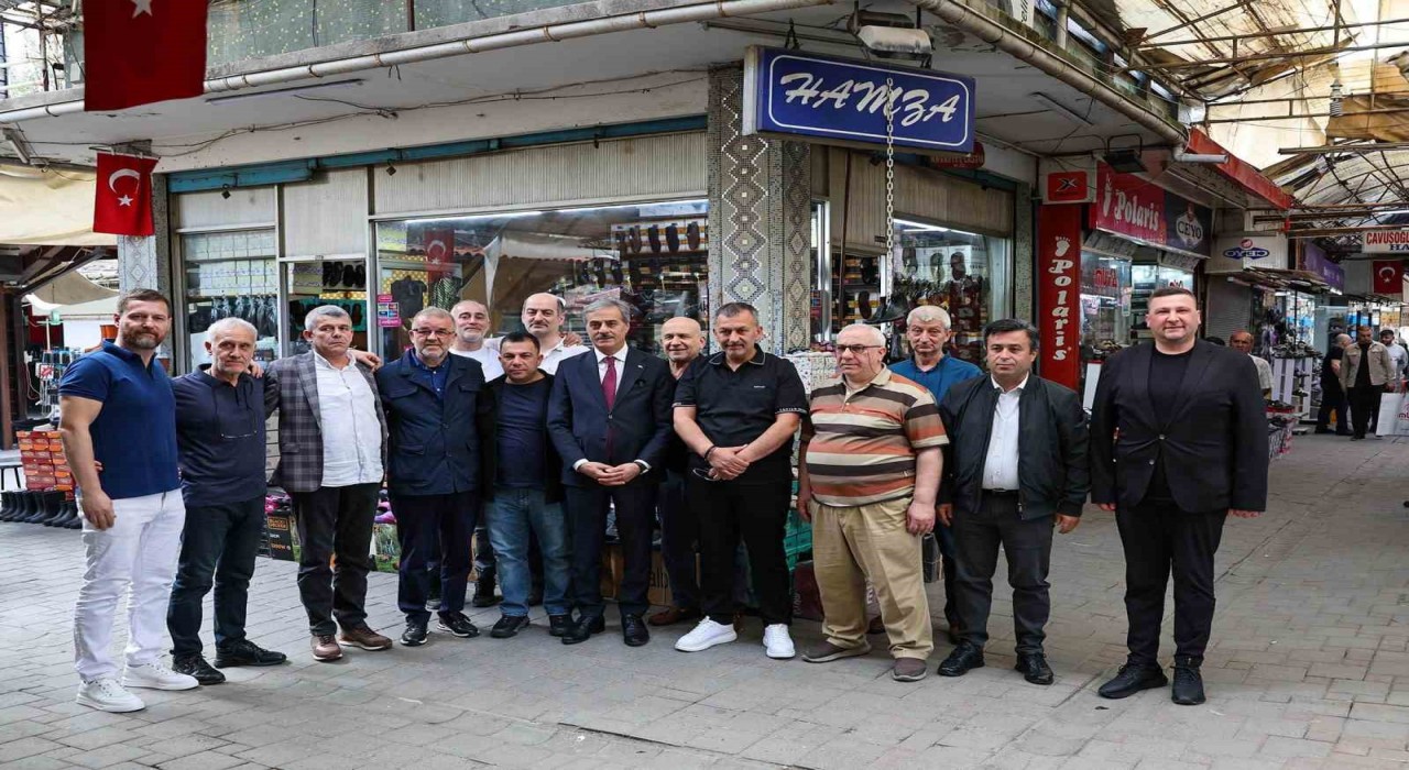 Başkan Alemdar: Tarihi çarşının kalan kısımları da restore edilecek