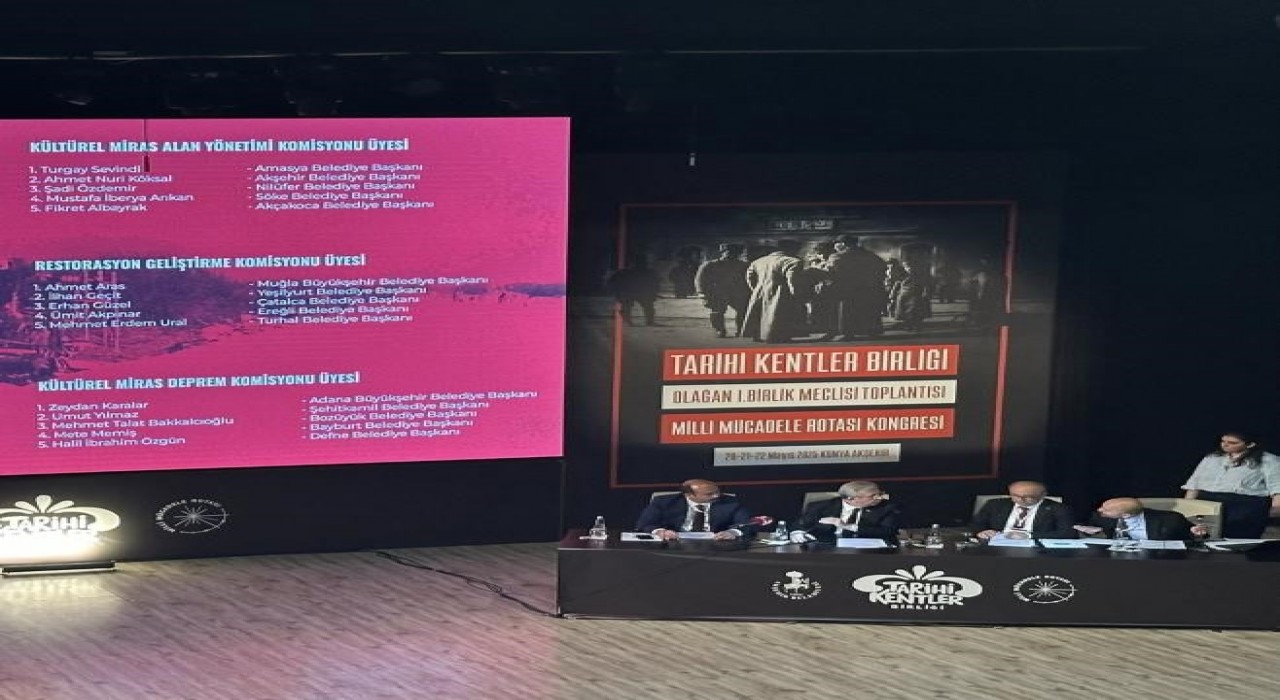 Başkan Arıkan, Kültürel Miras Alanı Yönetim Komisyonuna seçildi