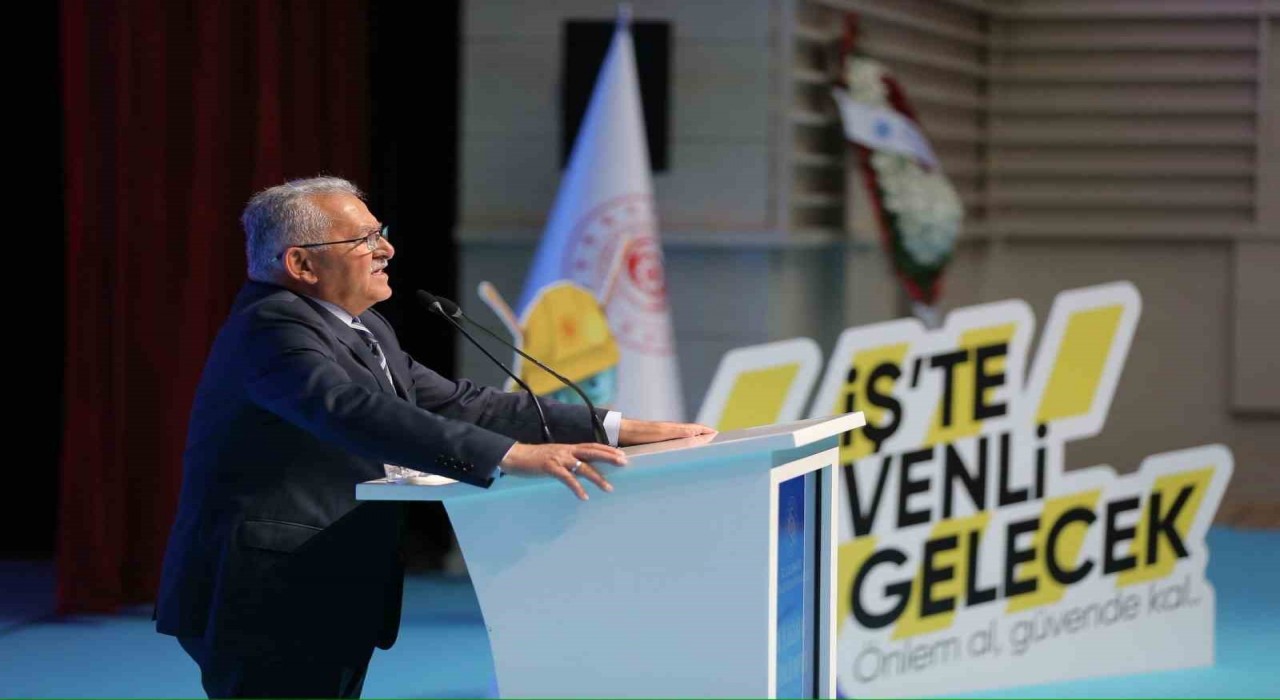 Başkan Büyükkılıç, Bakan Işıkhan ile İş Sağlığı Ve Güvenliği Fuarı Açılış Törenine katıldı