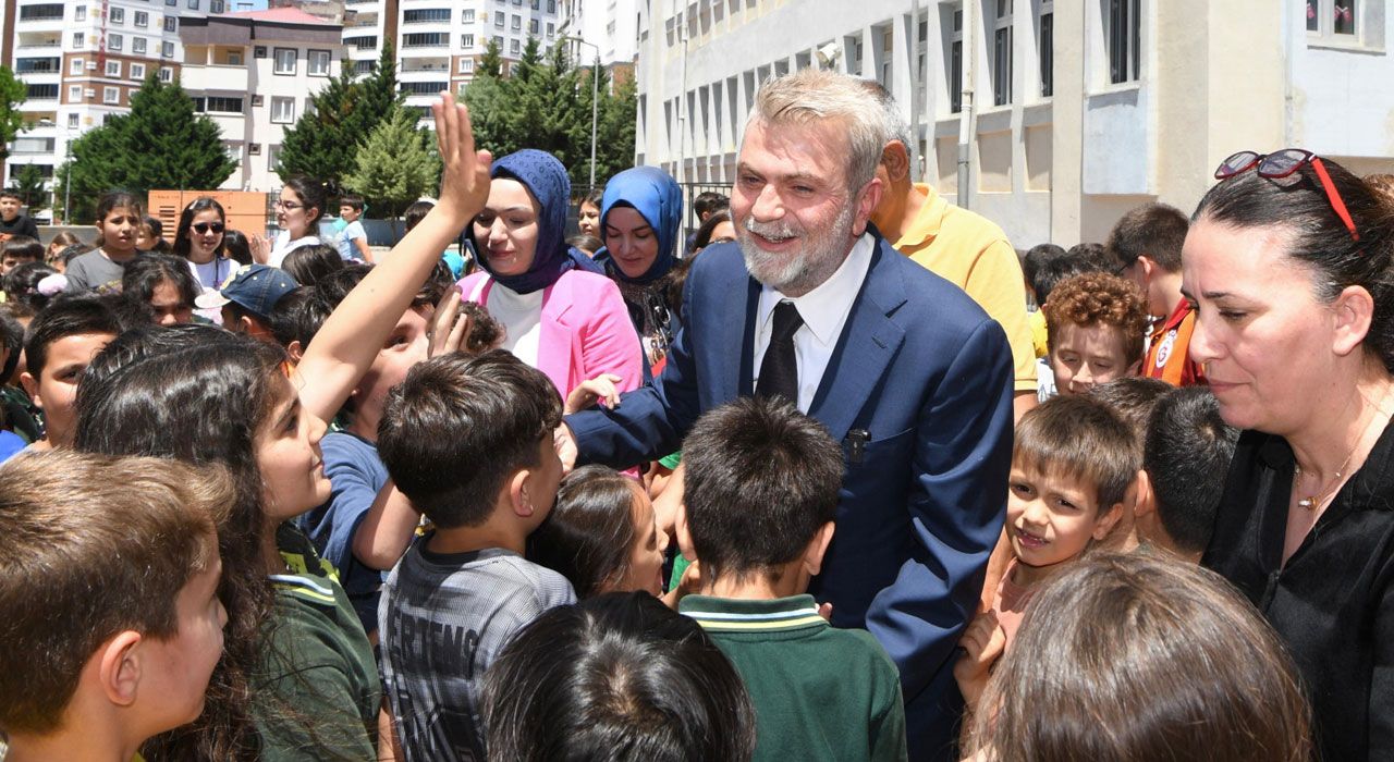 Başkan Fırat Görgel’den Bahaettin Karakoç İlkokulu’na Ziyaret