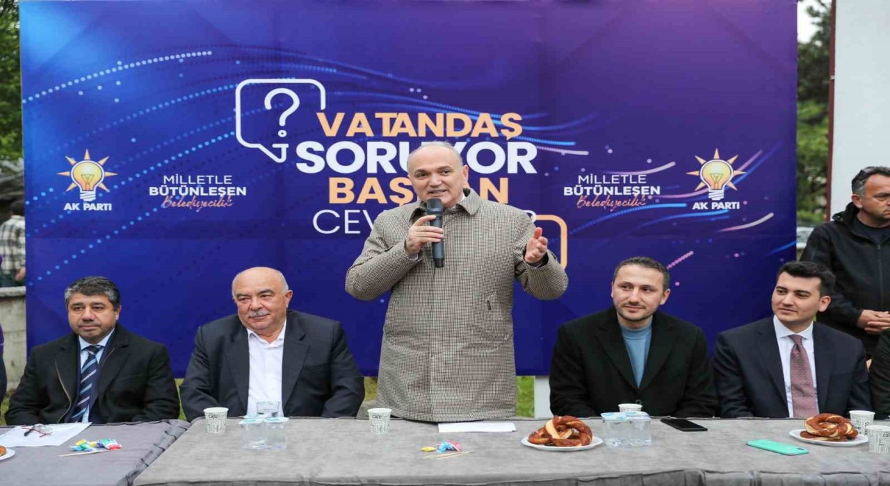 Başkan Özlü: 5 yılın sonunda 100 projemizi yapmış olacağız