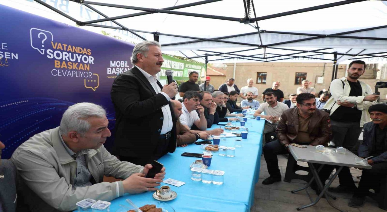 Başkan Palancıoğlu, Subaşına müjdelerle gitti